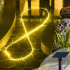 Solar Powered Waterproof Outdoor LED Strip Lights for Garden Landscape and Pool Decoration
