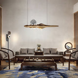 Solitude Wooden LED Pendant Light Modern Island Hanging Lamp for Dining Room and Office