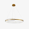 Solstice Hand Poured Art Glass LED Chandelier Modern Gold Pendant Light Fixture