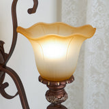 Sonoma Valley Vintage Glass Wall Lamp Brushed Copper Indoor Sconce Lighting