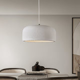 Spherical Cloud Resin Dome Pendant Lamp Architectural Organic Hanging Light for Interiors