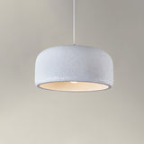Spherical Cloud Resin Dome Pendant Lamp Architectural Organic Hanging Light for Interiors