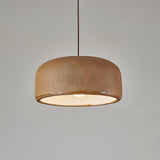 Spherical Cloud Resin Dome Pendant Lamp Architectural Organic Hanging Light for Interiors