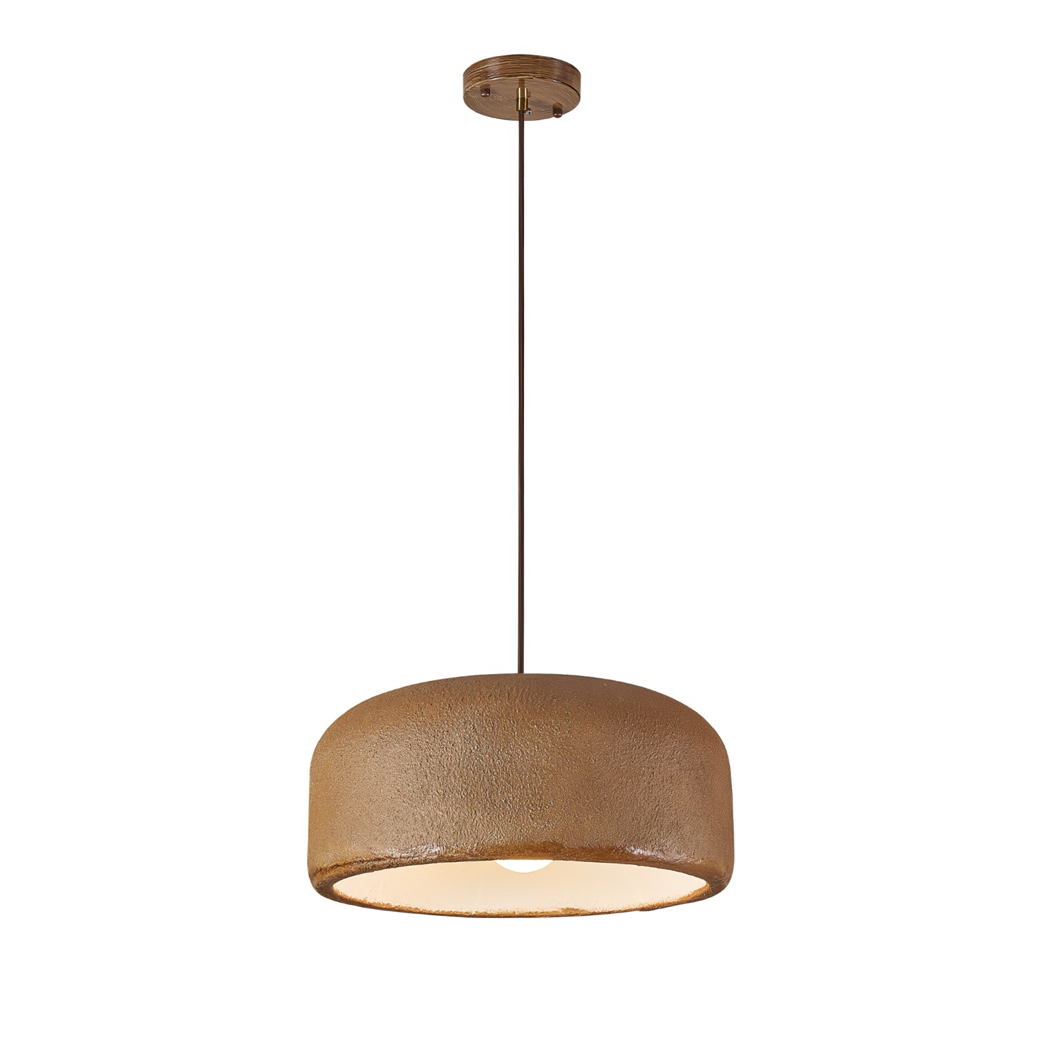 Spherical Cloud Resin Dome Pendant Lamp Architectural Organic Hanging Light for Interiors