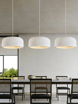 Spherical Cloud Resin Dome Pendant Lamp Architectural Organic Hanging Light for Interiors