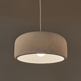 Spherical Cloud Resin Dome Pendant Lamp Architectural Organic Hanging Light for Interiors
