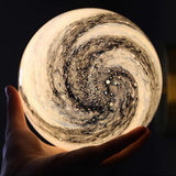 Spherical Distressed Metal and Acrylic Globe Pendant Light LED Lantern for Hallways and Entryways
