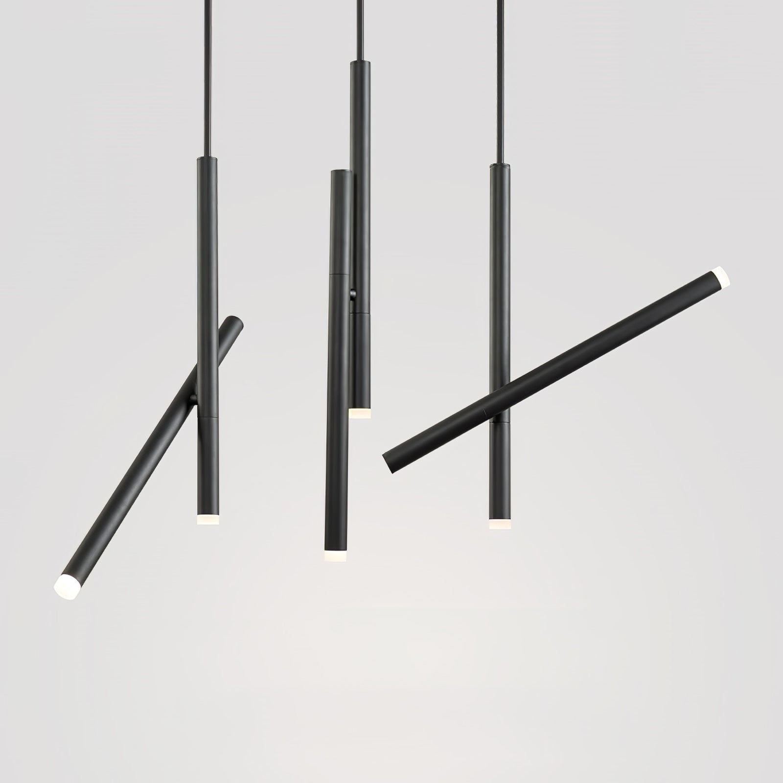 Spinner Linear LED Pendant Light with 360 Degree Rotating Adjustable Mechanism
