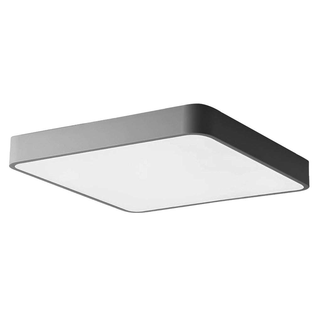 Modern Ultra Thin Square LED Flush Mount Ceiling Lamp for Bedroom and Kids Room
