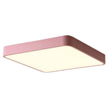 Modern Ultra Thin Square LED Flush Mount Ceiling Lamp for Bedroom and Kids Room