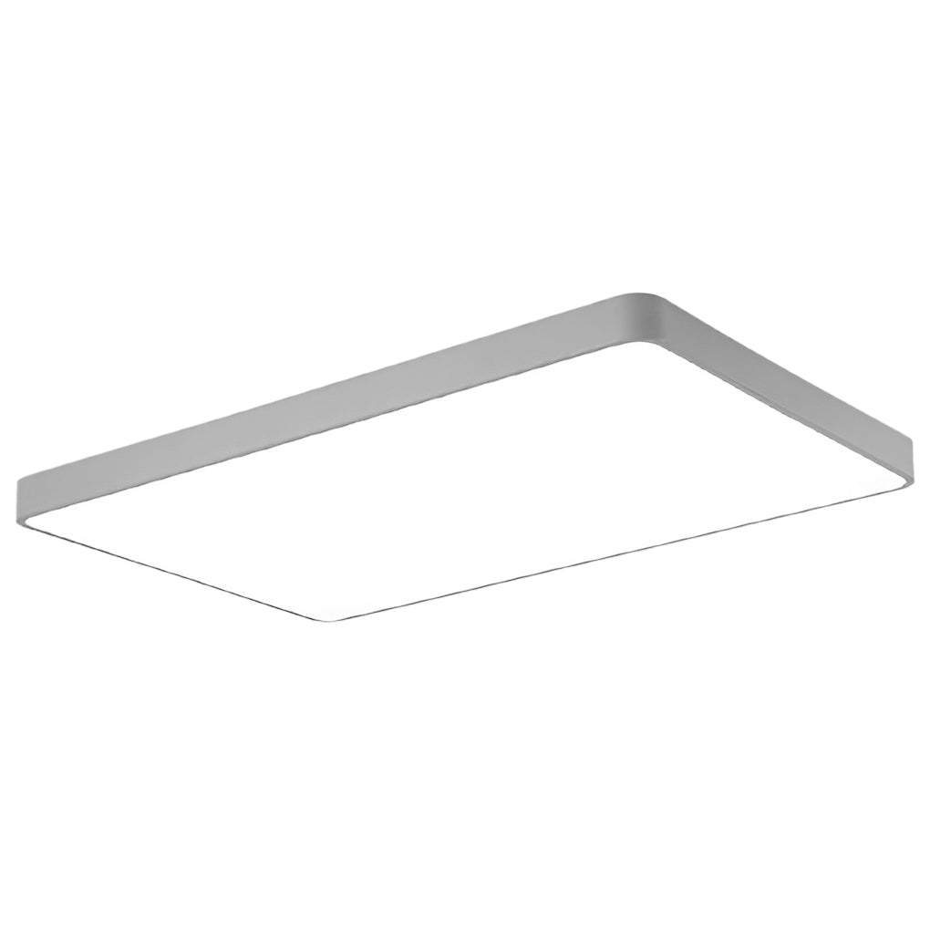Modern Ultra Thin Square LED Flush Mount Ceiling Lamp for Bedroom and Kids Room