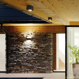 Modern Square LED Waterproof Flush Mount Downlight for Balcony Hallway and Indoor Outdoor Use