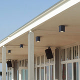 Modern Square LED Waterproof Flush Mount Downlight for Balcony Hallway and Indoor Outdoor Use