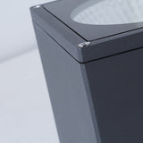 Modern Square LED Waterproof Flush Mount Downlight for Balcony Hallway and Indoor Outdoor Use