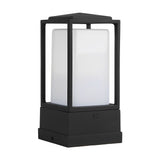 Square Outdoor LED Pathway and Deck Post Light Modern Waterproof Garden Lawn Lamp