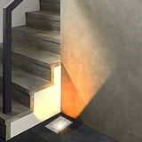 Square Waterproof IP67 LED Recessed Step Lights 4W Outdoor In Wall Stair Deck Path Lighting 90 to 260V