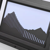 Square Waterproof Mountain Scenery Outdoor Post Cap Light for Garden Fence and Deck