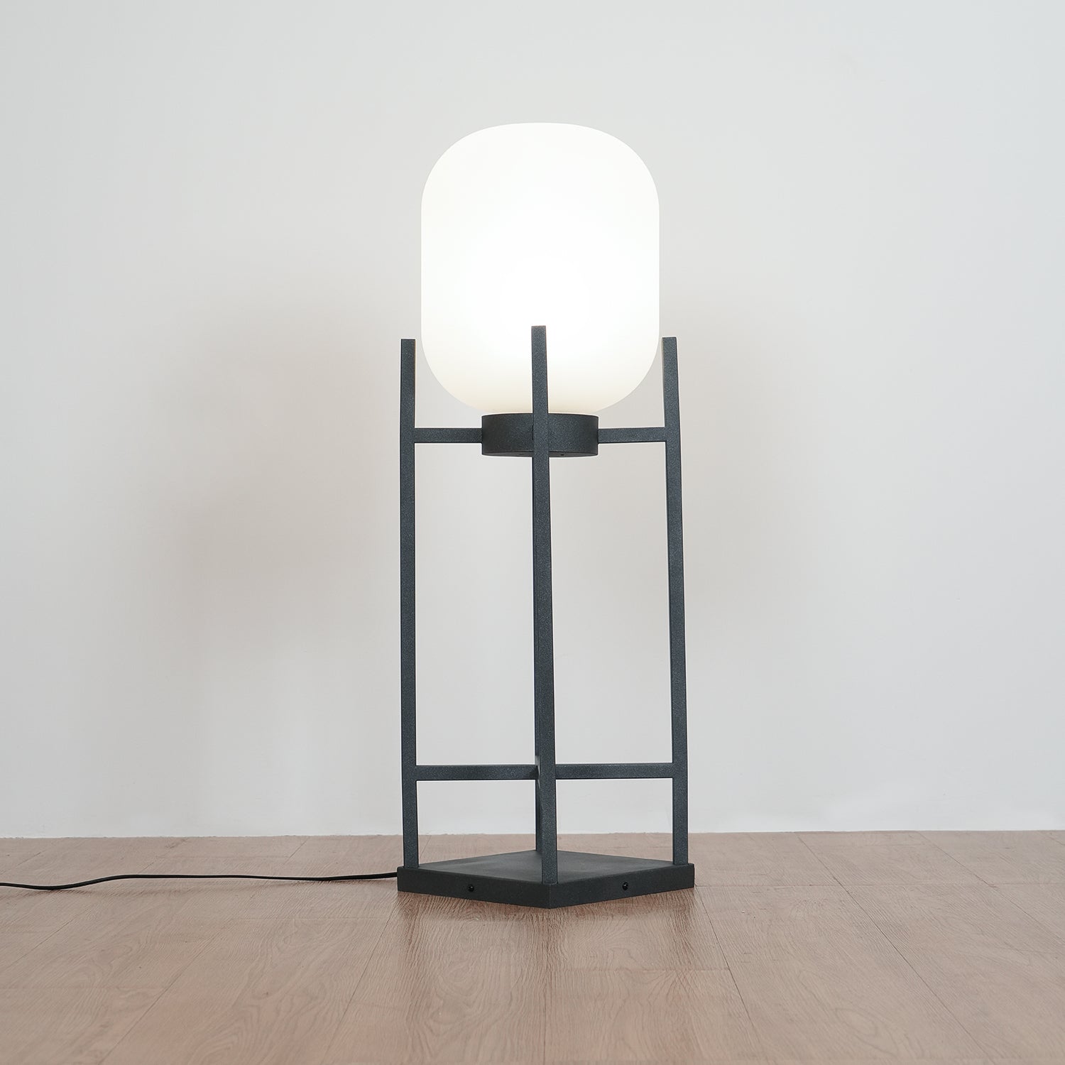 stainless-steel-lantern-outdoor-floor-lamp-waterproof-solar-garden-path-lighting