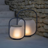 Stainless Steel Waterproof Solar Outdoor Lantern Portable LED Garden Floor Lamp