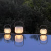 Stainless Steel Waterproof Solar Outdoor Lantern Portable LED Garden Floor Lamp