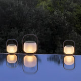Stainless Steel Waterproof Solar Outdoor Lantern Portable LED Garden Floor Lamp