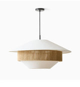 Stevie Woven Pendant Light Natural Hemp Rope Japanese Style Hanging Lamp