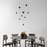 Stralunata Minimalist LED Pendant Light Circular Adjustable Hanging Lamp for Modern Interiors