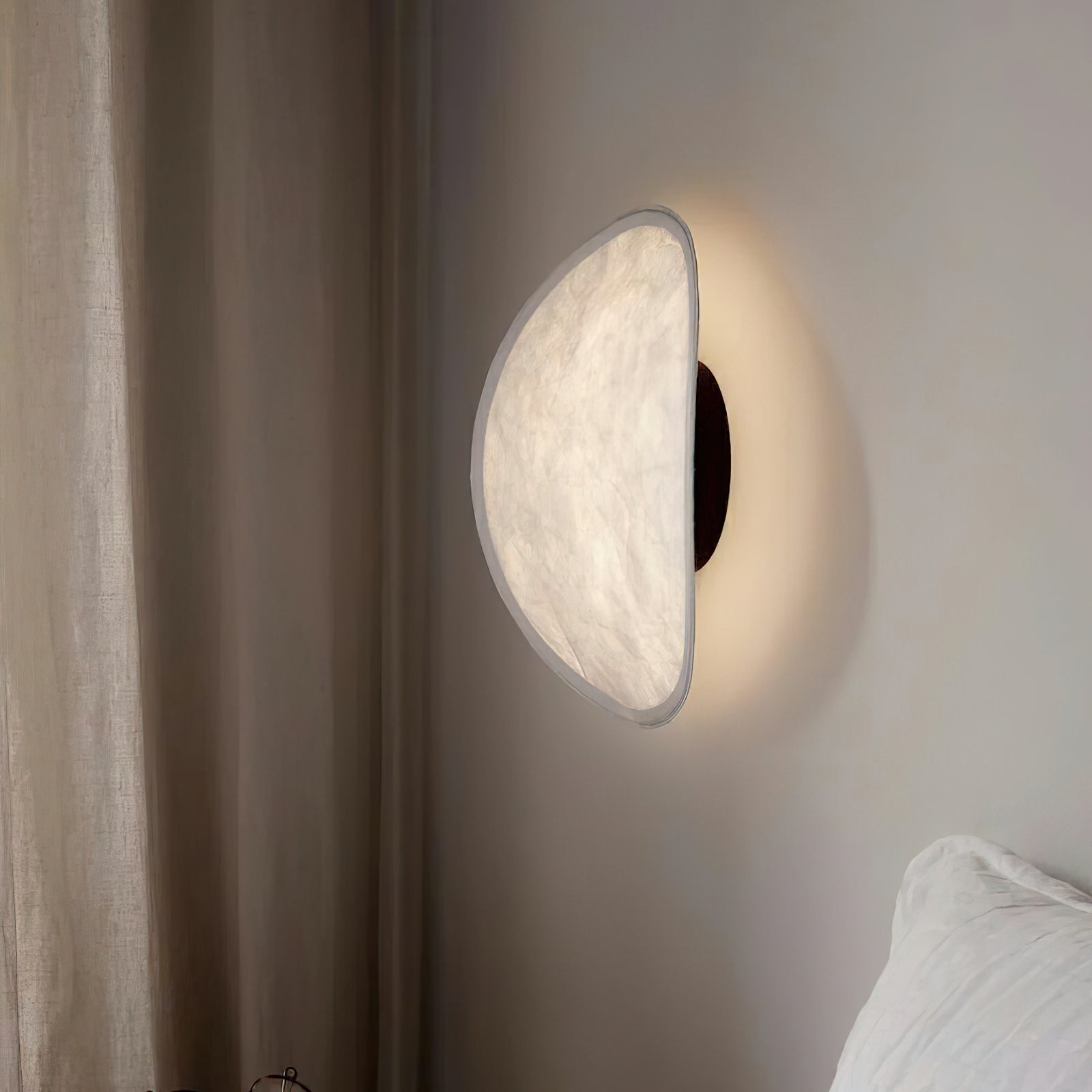 Tense Wall Mounted Lamp Soft Diffused Cloud Design Sconce for Modern Bedroom and Living Room