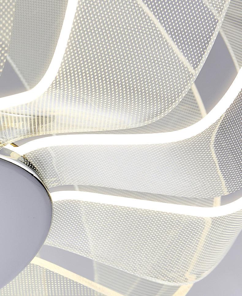 Timothy Modern Oval Acrylic Globe LED Pendant Light Chrome Finish Hanging Ceiling Fixture