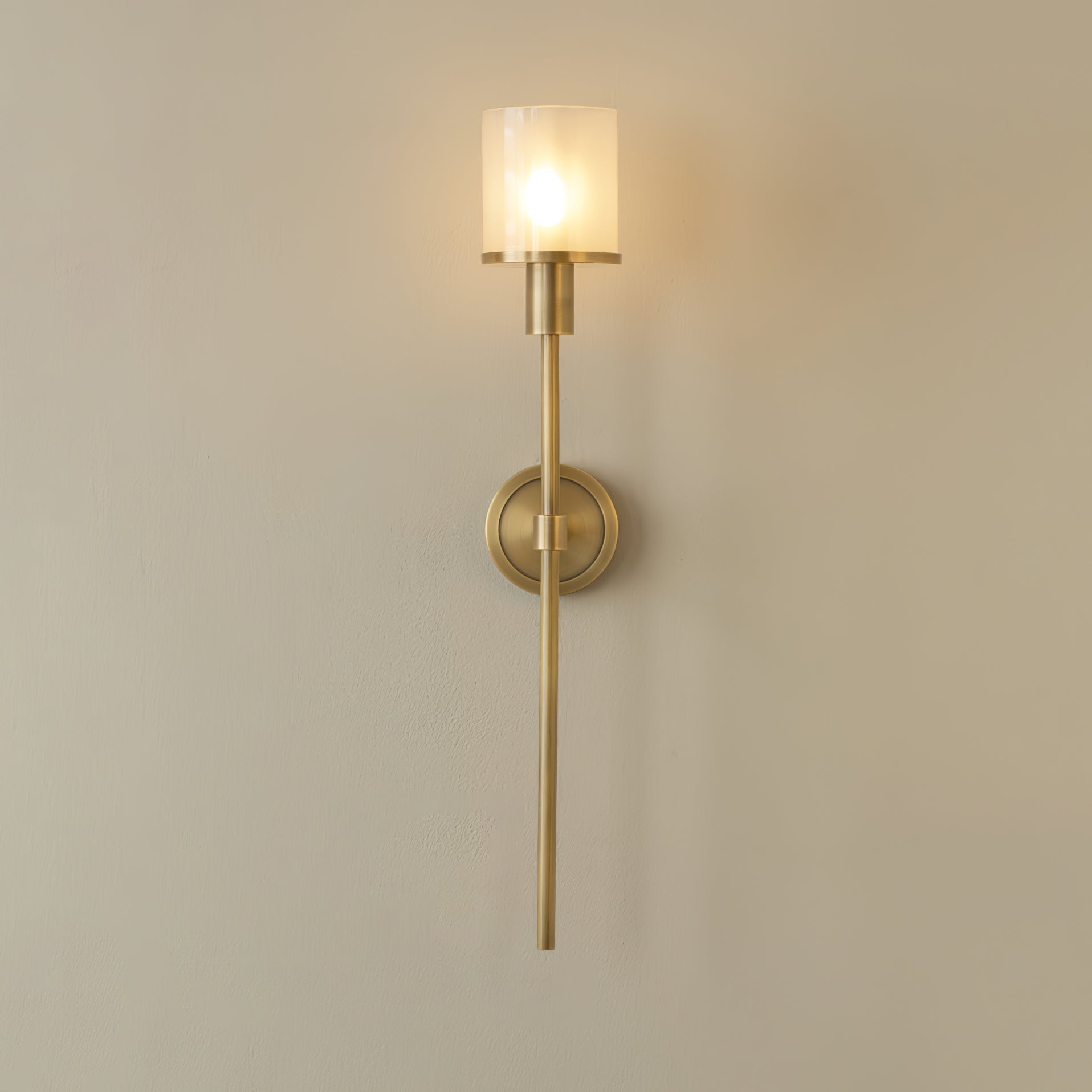 Tracie Transitional Alabaster and Glass Wall Sconce Light for Bathroom Vanity