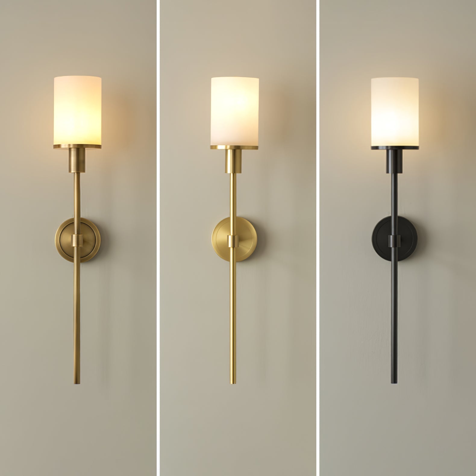 Tracie Transitional Alabaster and Glass Wall Sconce Light for Bathroom Vanity