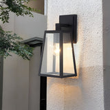 Trapezoidal Waterproof LED Vintage Outdoor Wall Light Die Cast Aluminum Sconce for Patio