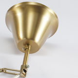 Trevi Elegant Murano Glass Chandelier Mid Century Modern Flush Mount Ceiling Light
