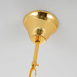 Trevi Elegant Murano Glass Chandelier Mid Century Modern Flush Mount Ceiling Light