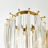 Trevi Glass Murano Style Wall Sconce Gold Mid Century Indoor Light for Bedroom Living Room