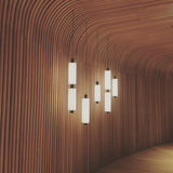 Trillium Trifoliate Modern LED Pendant Light Elegant Pearl Style Hanging Ceiling Lamp for Living Room Decor