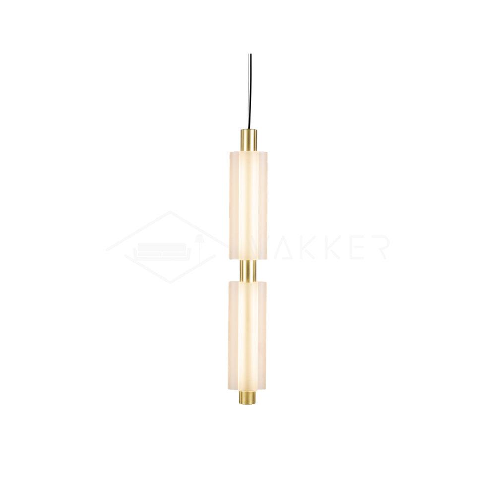 Trillium Trifoliate Modern LED Pendant Light Elegant Pearl Style Hanging Ceiling Lamp for Living Room Decor