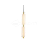 Trillium Trifoliate Modern LED Pendant Light Elegant Pearl Style Hanging Ceiling Lamp for Living Room Decor