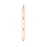 Trillium Trifoliate Modern LED Pendant Light Elegant Pearl Style Hanging Ceiling Lamp for Living Room Decor