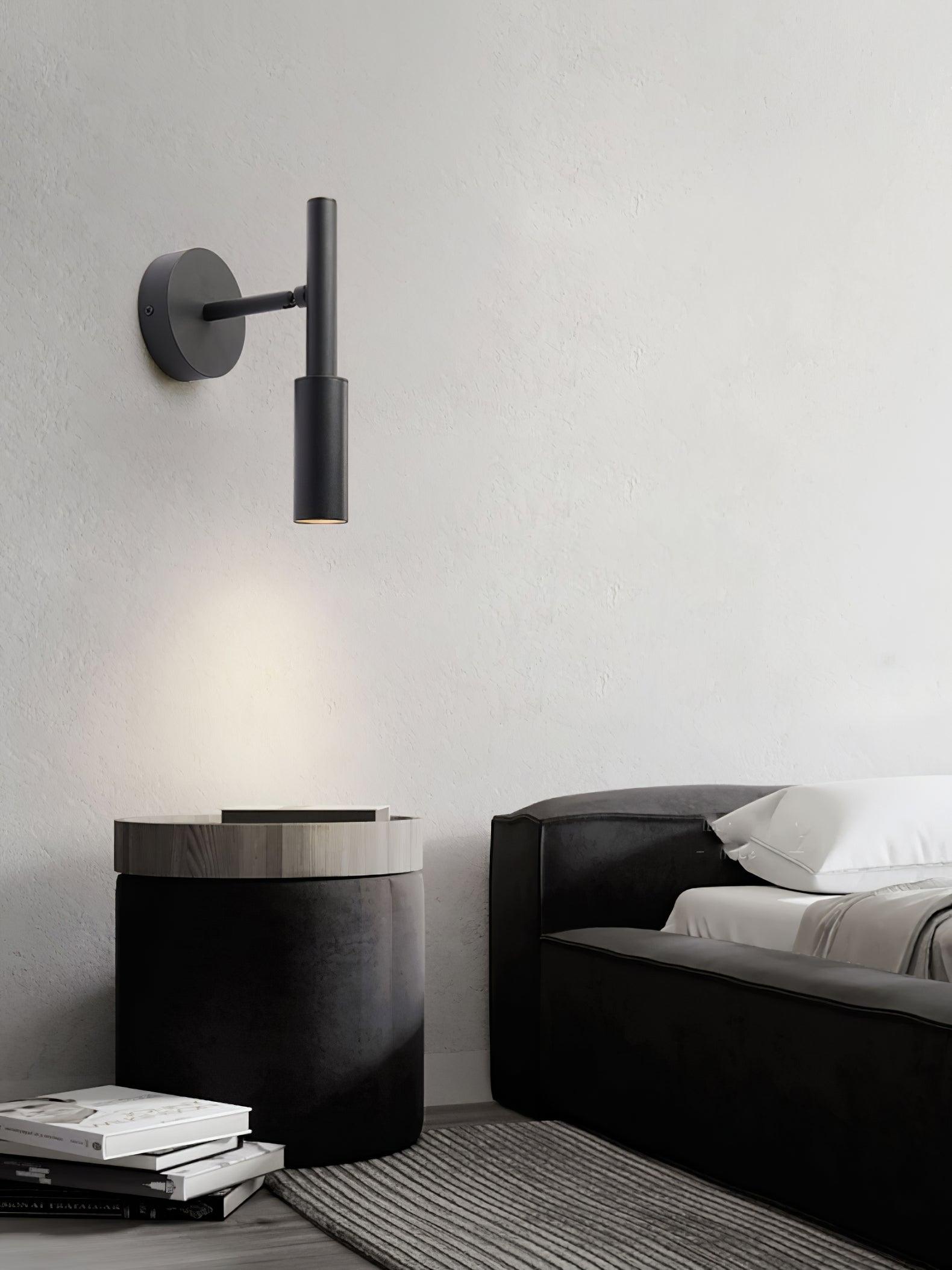 Tubino Modern Swivel LED Wall Sconce Adjustable Interior Reading Light for Bedroom