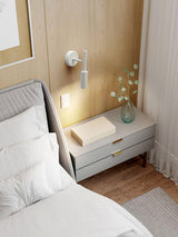 Tubino Modern Swivel LED Wall Sconce Adjustable Interior Reading Light for Bedroom