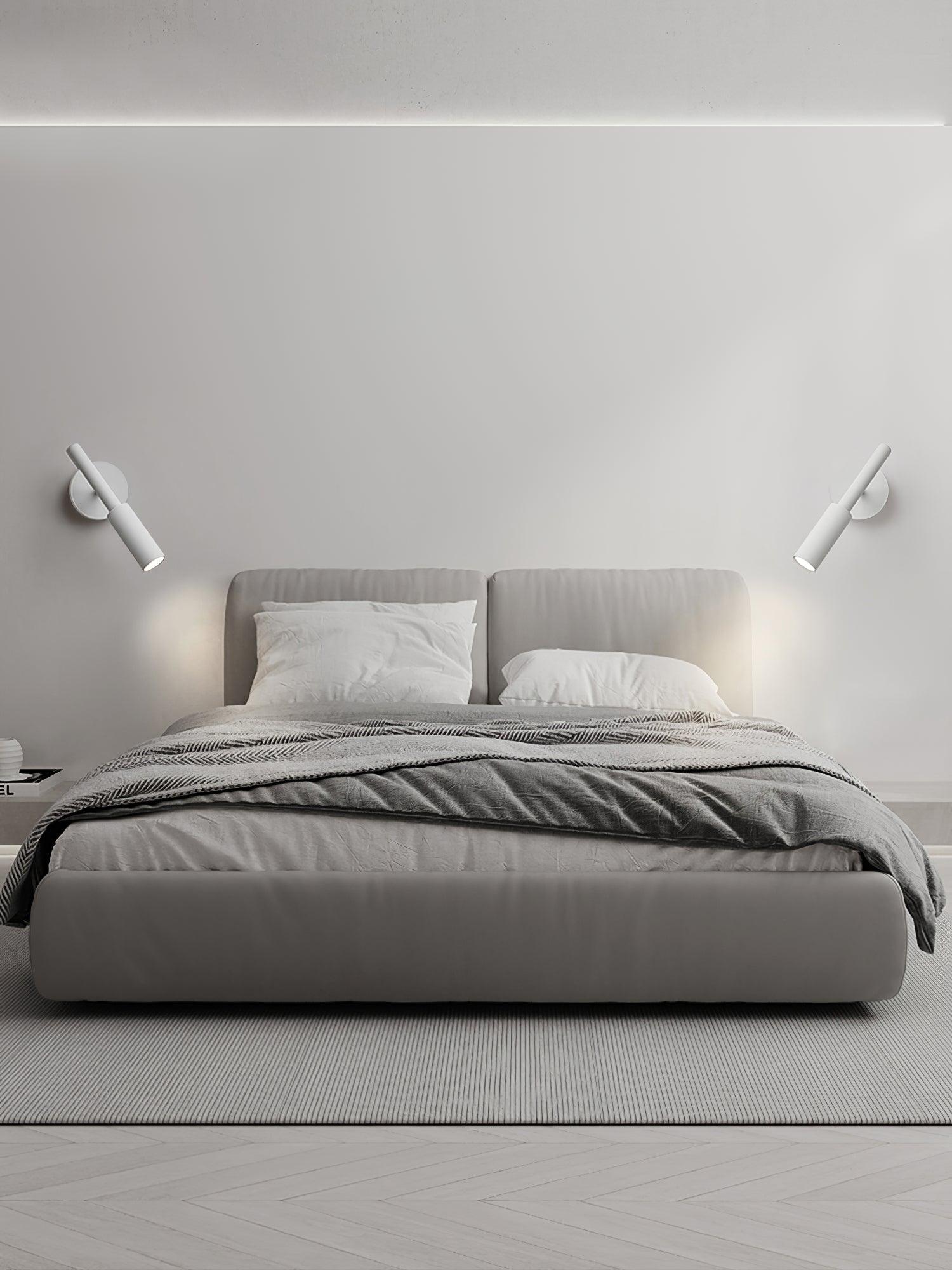 Tubino Modern Swivel LED Wall Sconce Adjustable Interior Reading Light for Bedroom