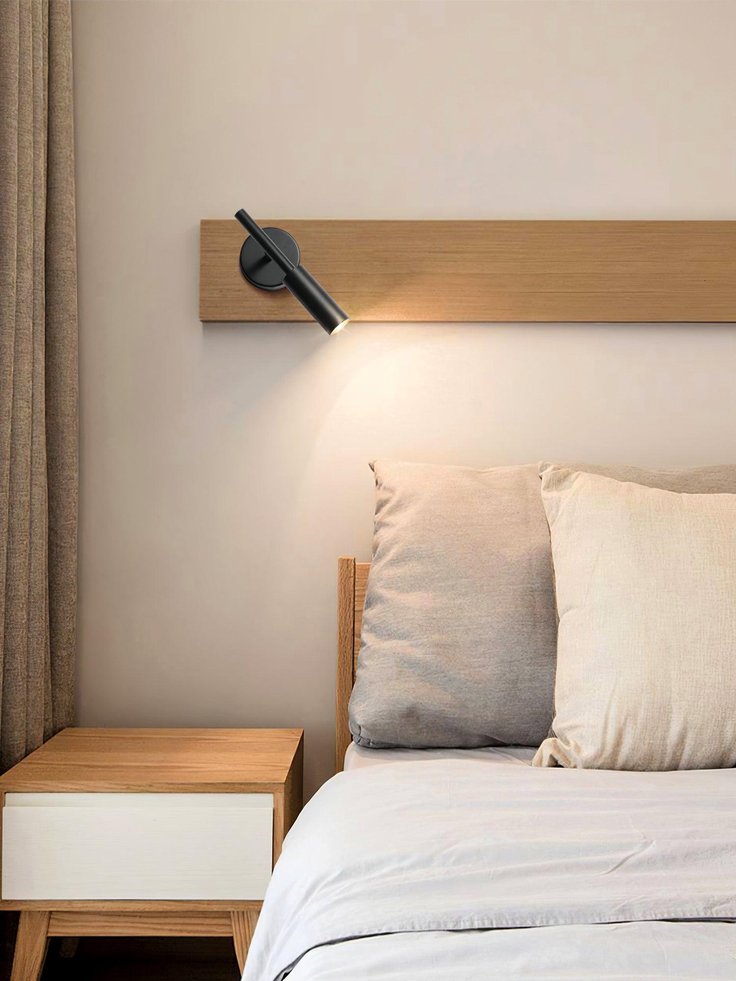 Tubino Modern Swivel LED Wall Sconce Adjustable Interior Reading Light for Bedroom
