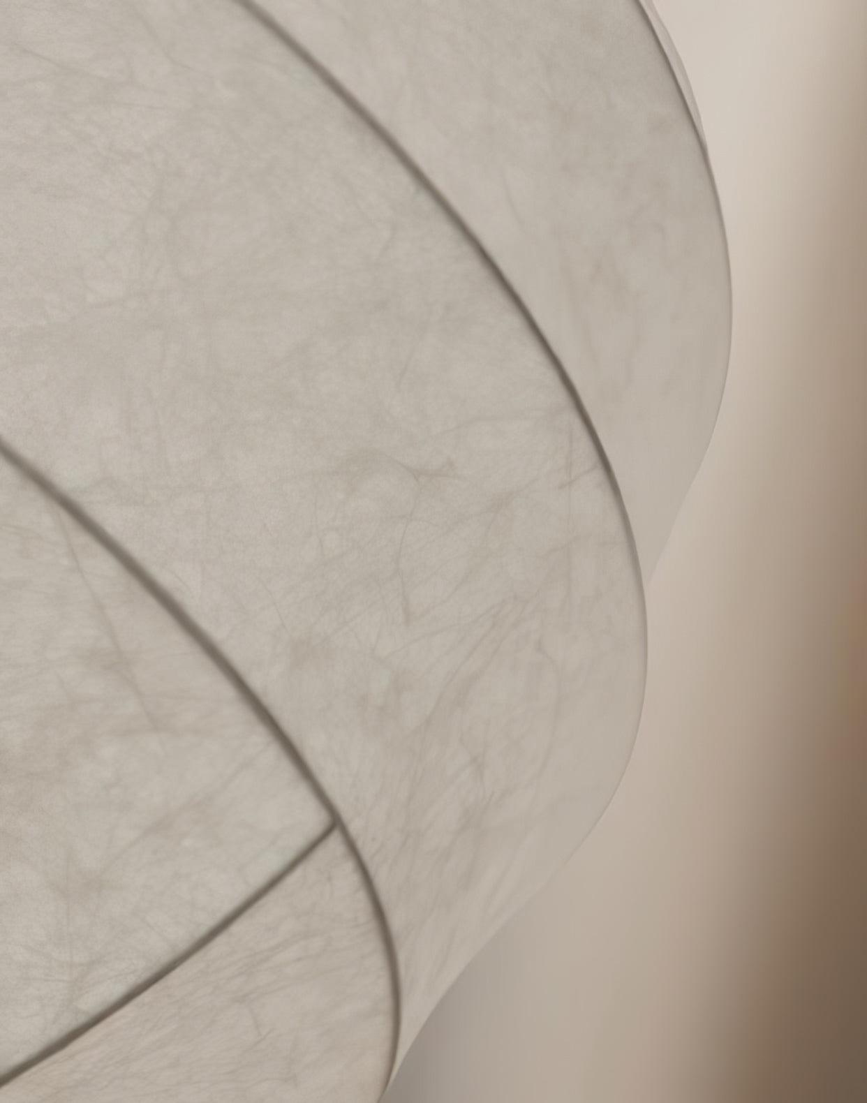 Turner Modern Cocoon Sphere Pendant Light Geometric Hanging Ceiling Lamp in White and Black