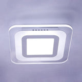Low Profile 8 Inch Modern LED Ceiling Flush Mount Light Fixture for Interior Spaces