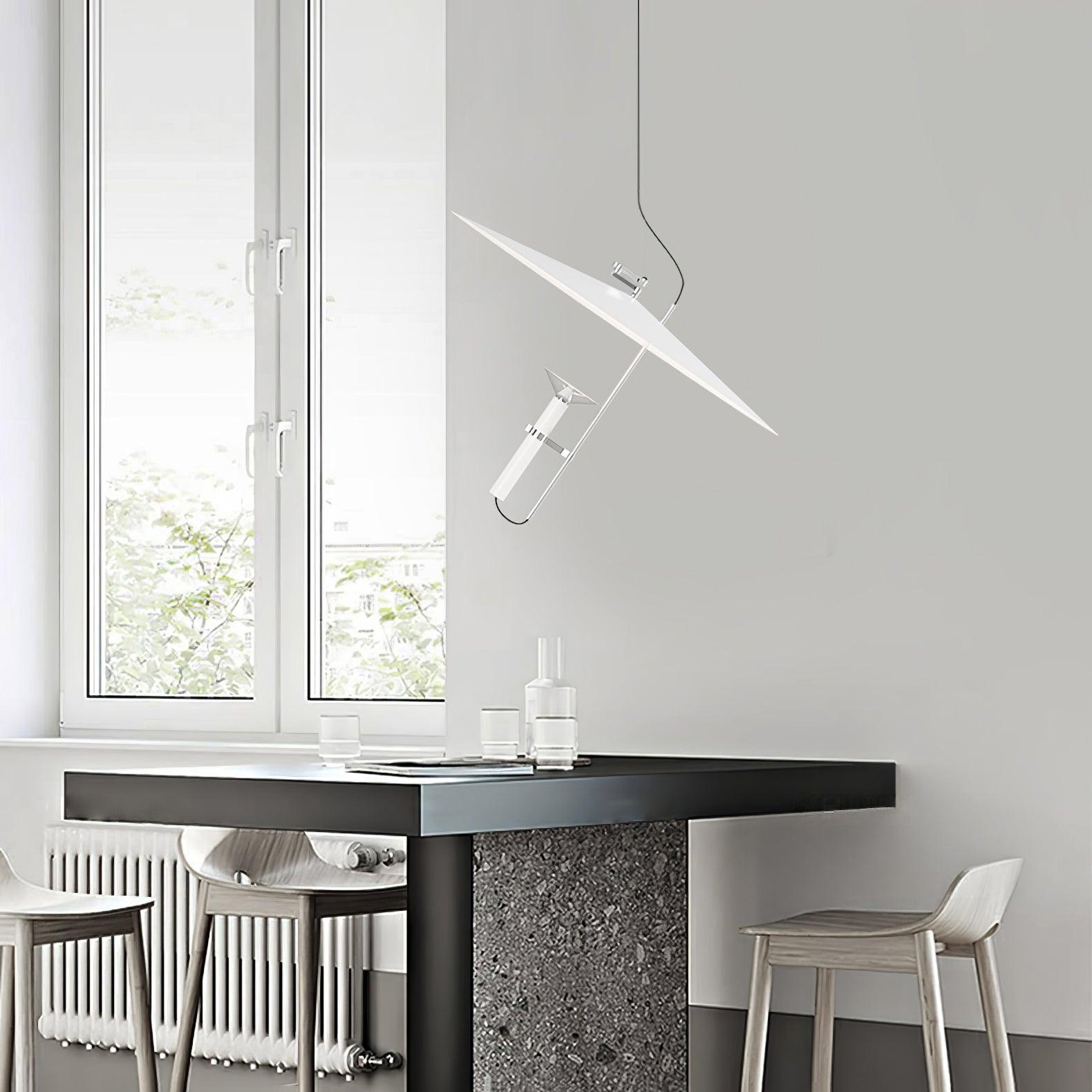 UFO Orbit LED Pendant Light Modern Saucer Ceiling Lamp for Contemporary Interiors