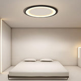 Modern Ultrathin Round LED Ceiling Light Acrylic Flush Mount Fixture for Bedroom and Living Room