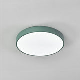 Modern Ultra Thin Round LED Flush Mount Ceiling Light for Contemporary Bedroom and Living Room