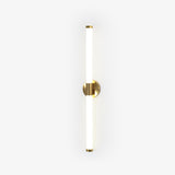 Vertical Gold Tubo Linear LED Wall Lamp Modern Minimalist Architectural Sconce Lighting