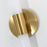 Vertical Gold Tubo Linear LED Wall Lamp Modern Minimalist Architectural Sconce Lighting